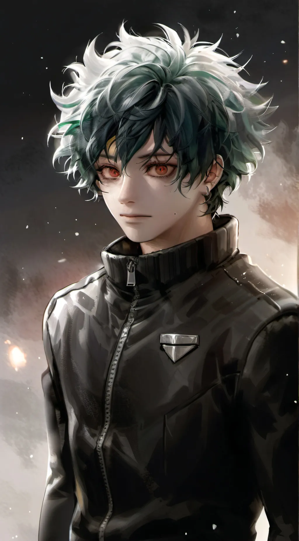 ai character: villian Deku background