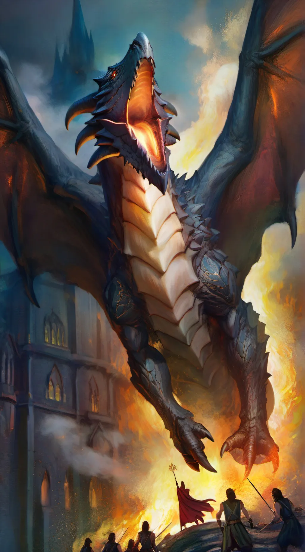 ai character: hot wings background