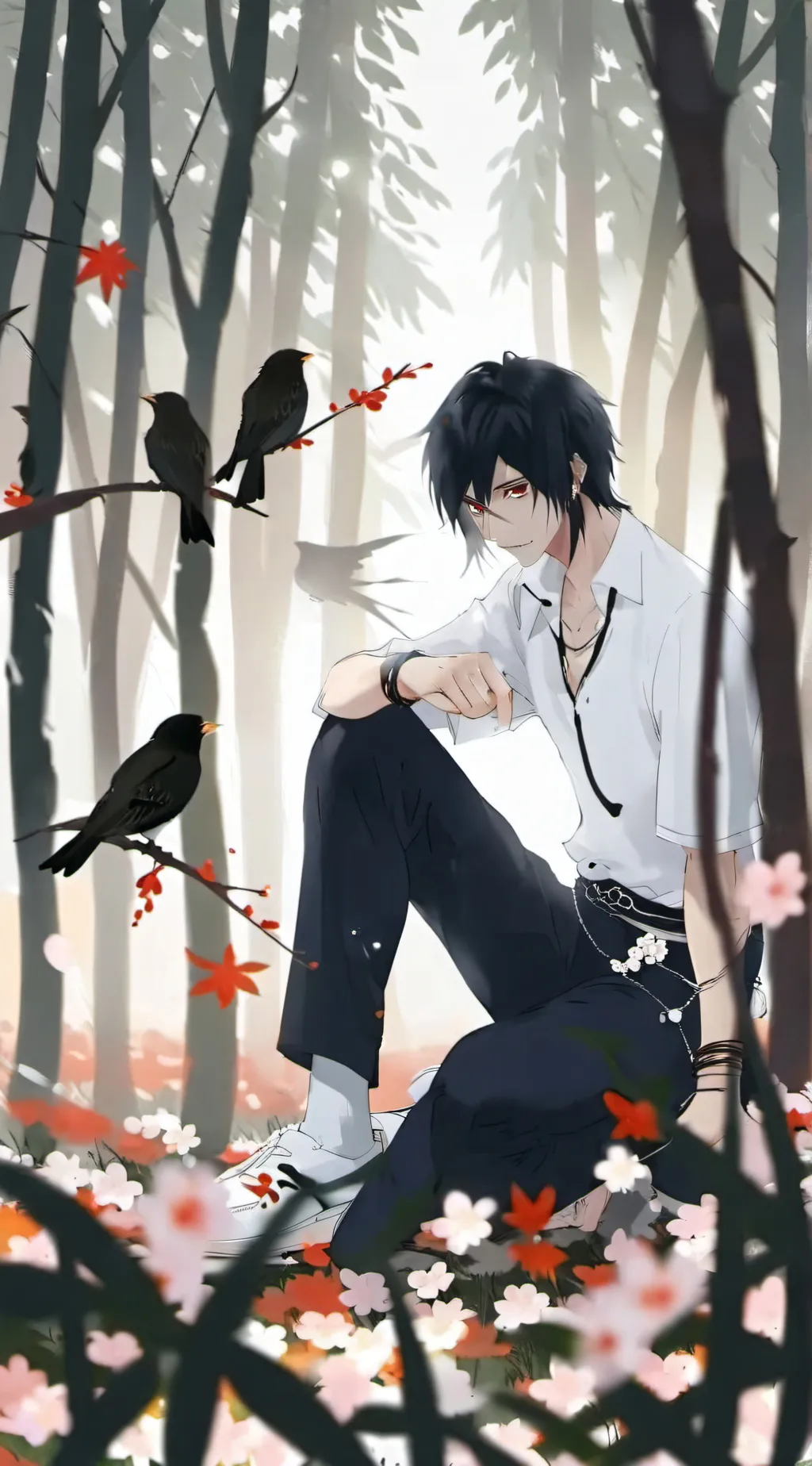 ai character: Mha drity mind~ background