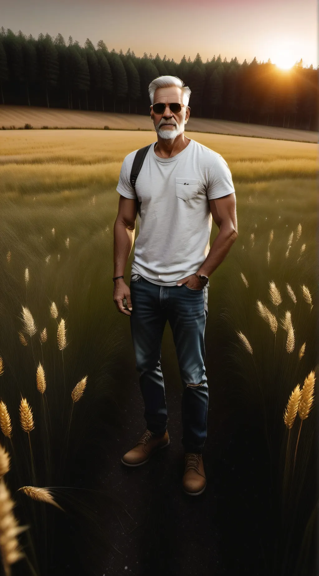 ai character: Robert  background