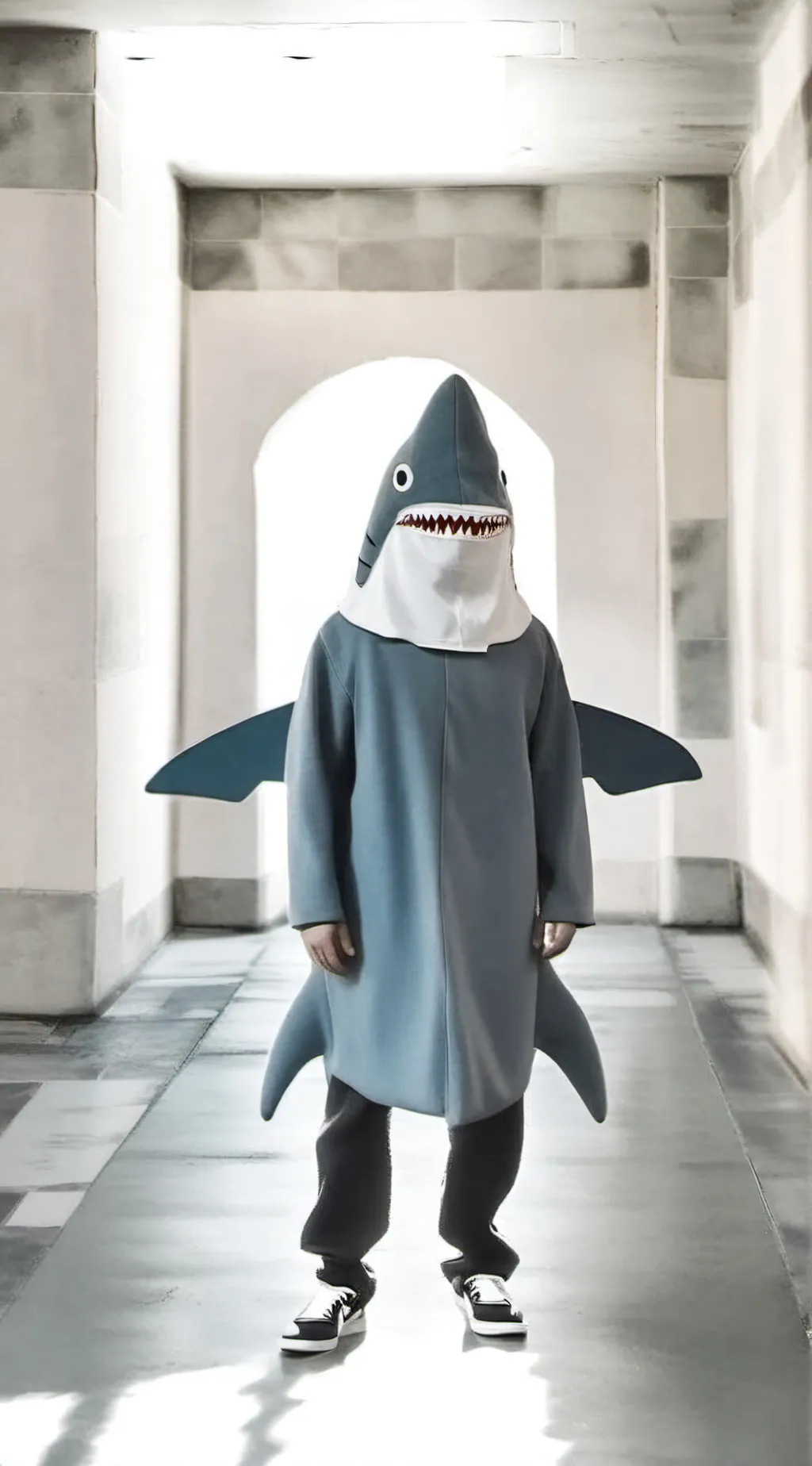 ai character: Shark Mascot background
