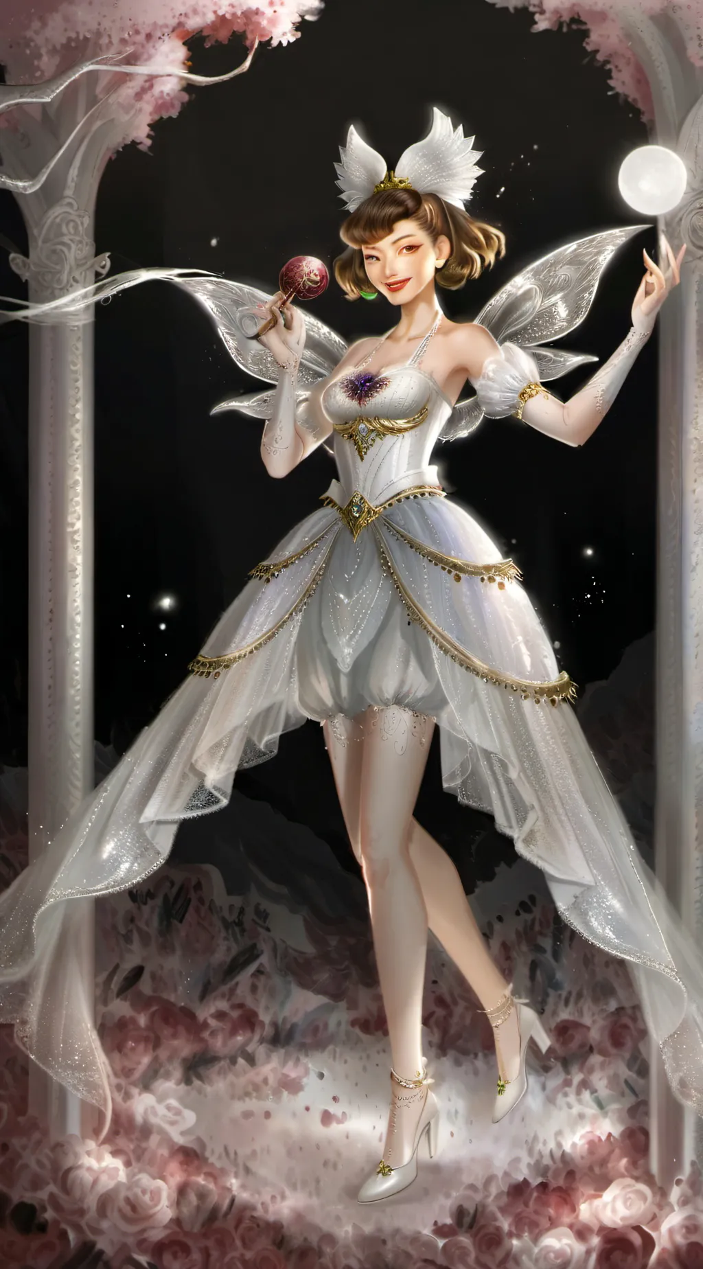 ai character: Sari  background