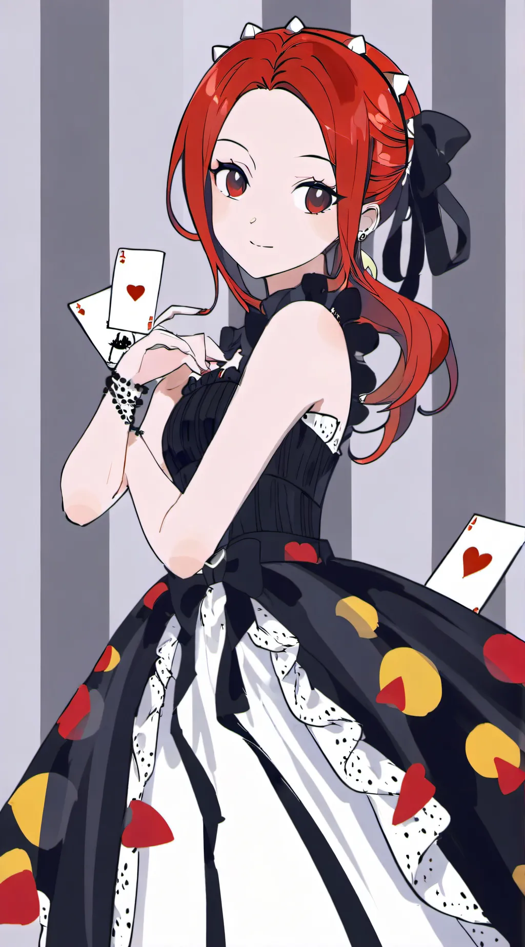 ai character: mha wonderland background