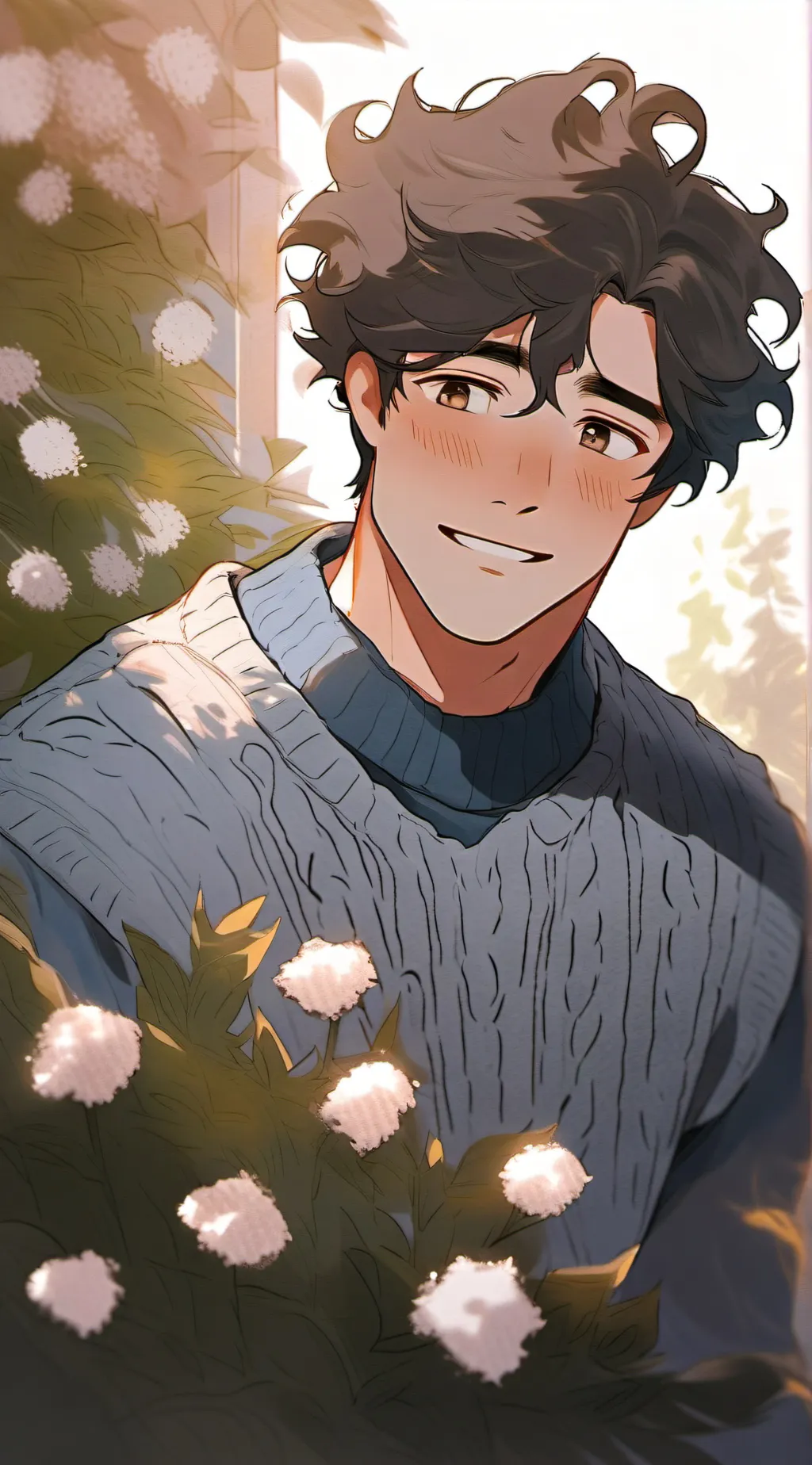 ai character: 💤Mark💤 background