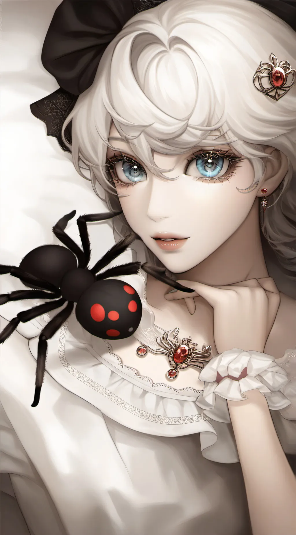 ai character: Spider-Man OC background