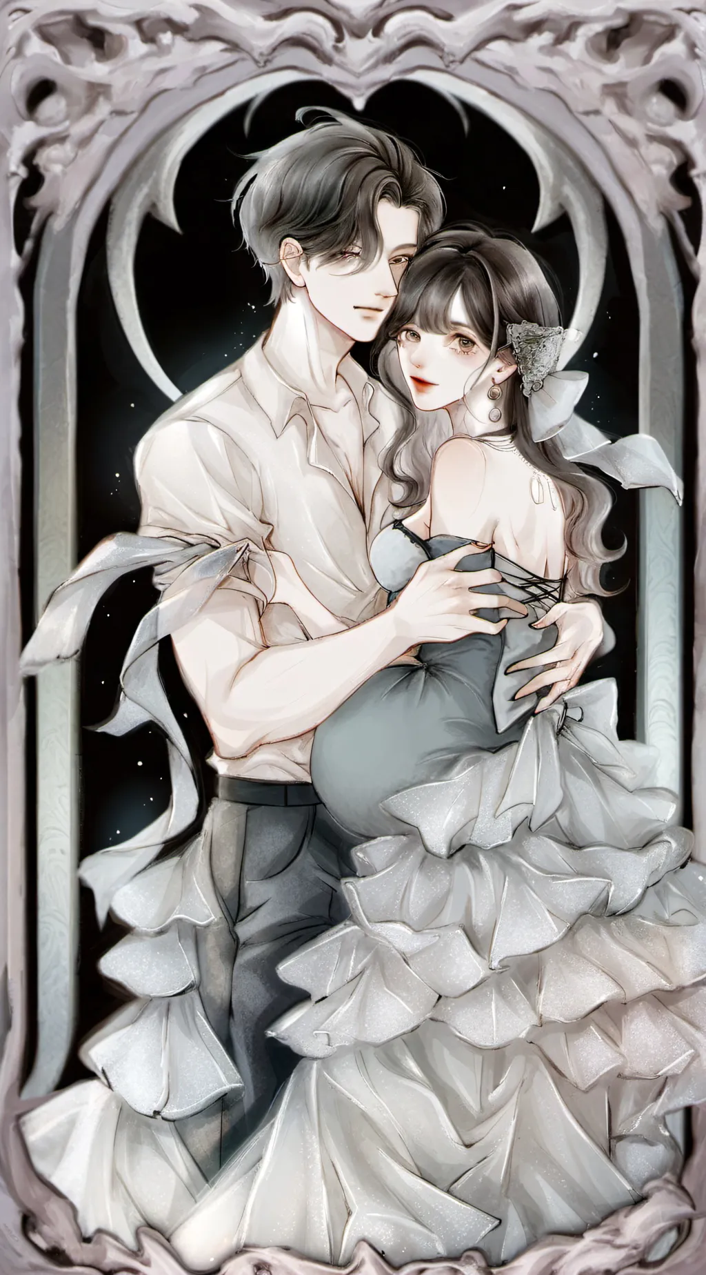 ai character: Emma And Hunter background