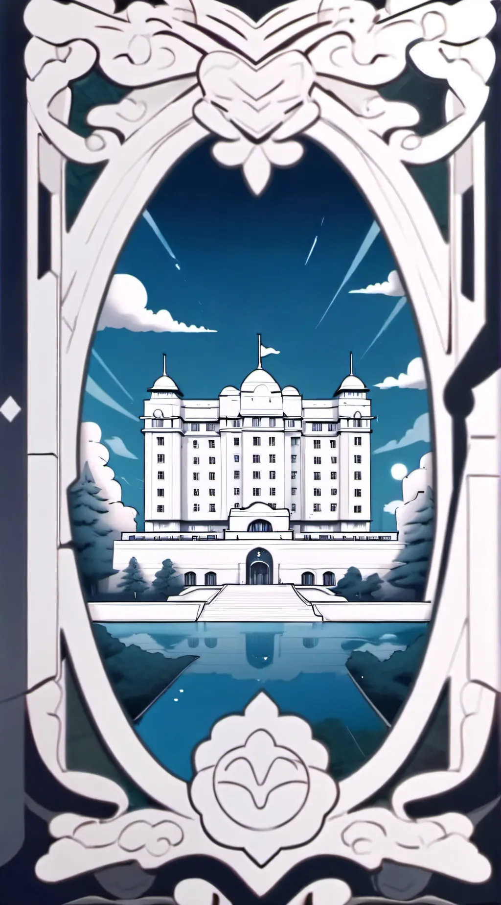 ai character: Hazbin Hotel background