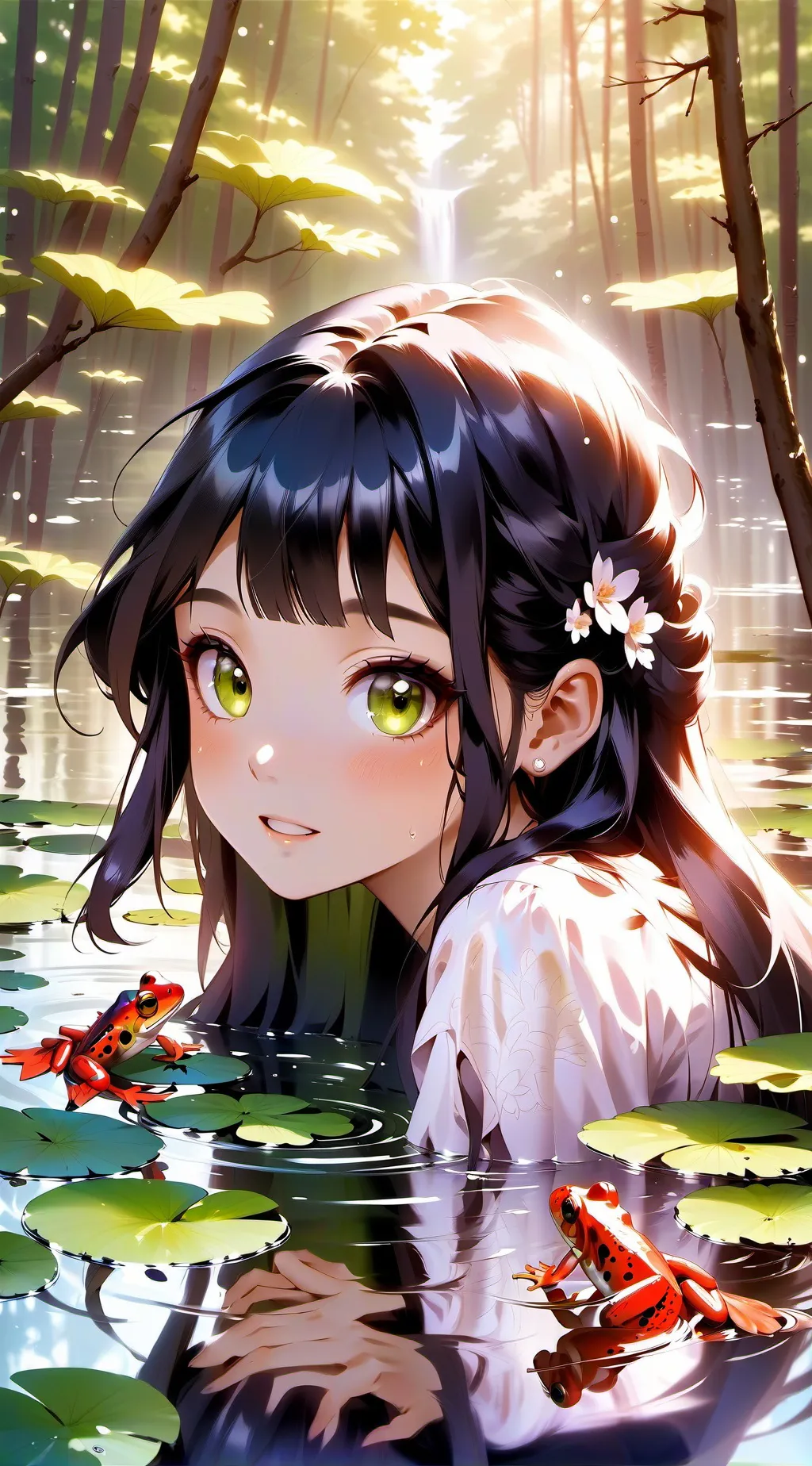 ai character: mha new student  background