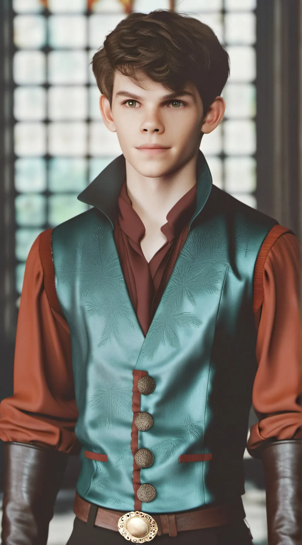 ai character: Peter Pan background