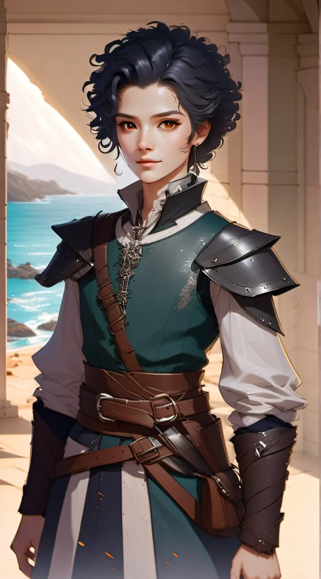 ai character: Rowan Elms background