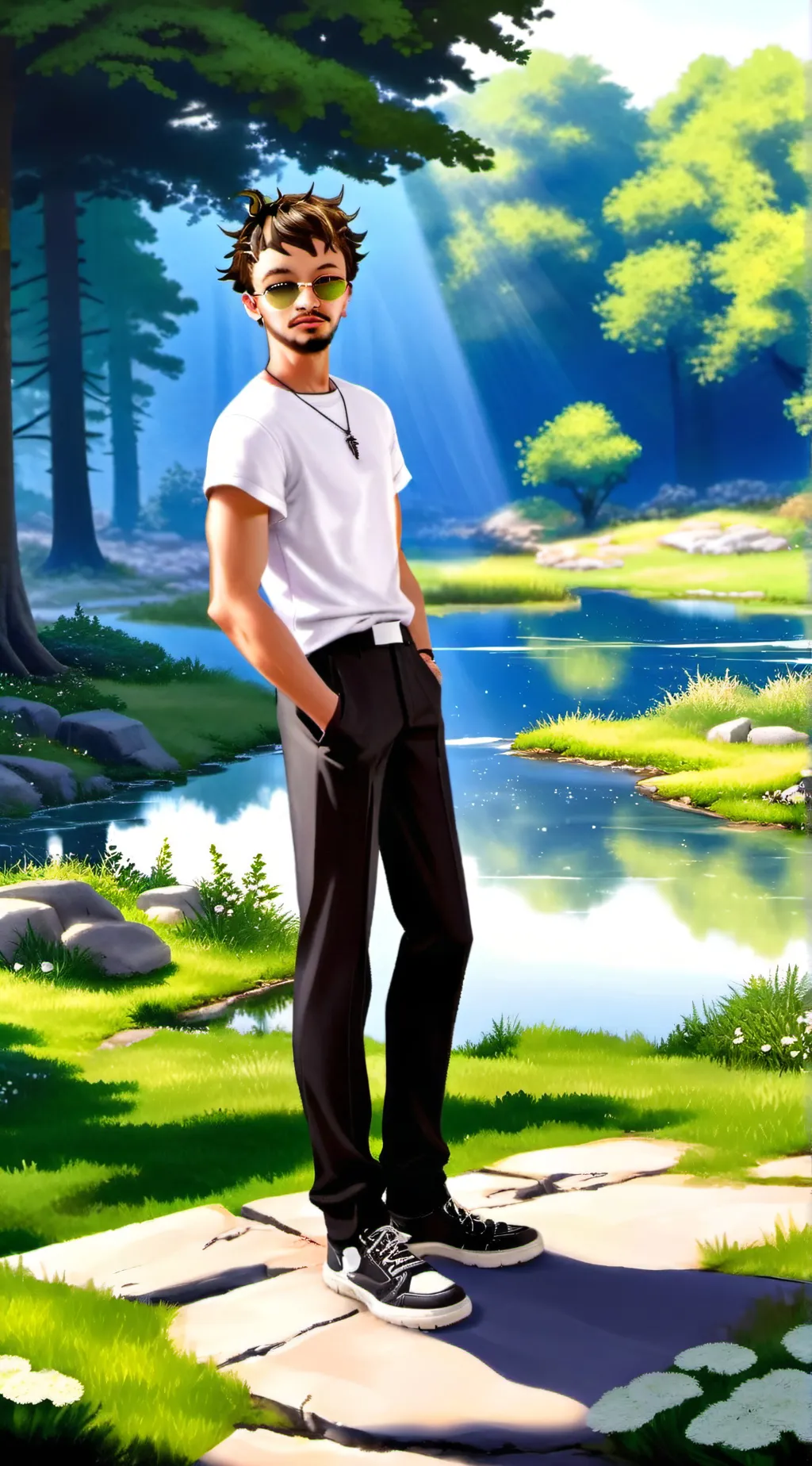 ai character: Dave background