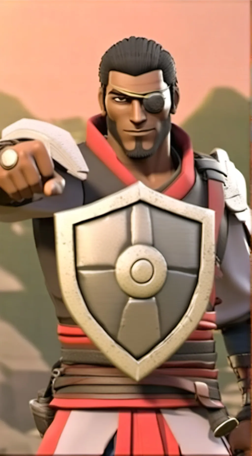 ai character: tf2 demoman background