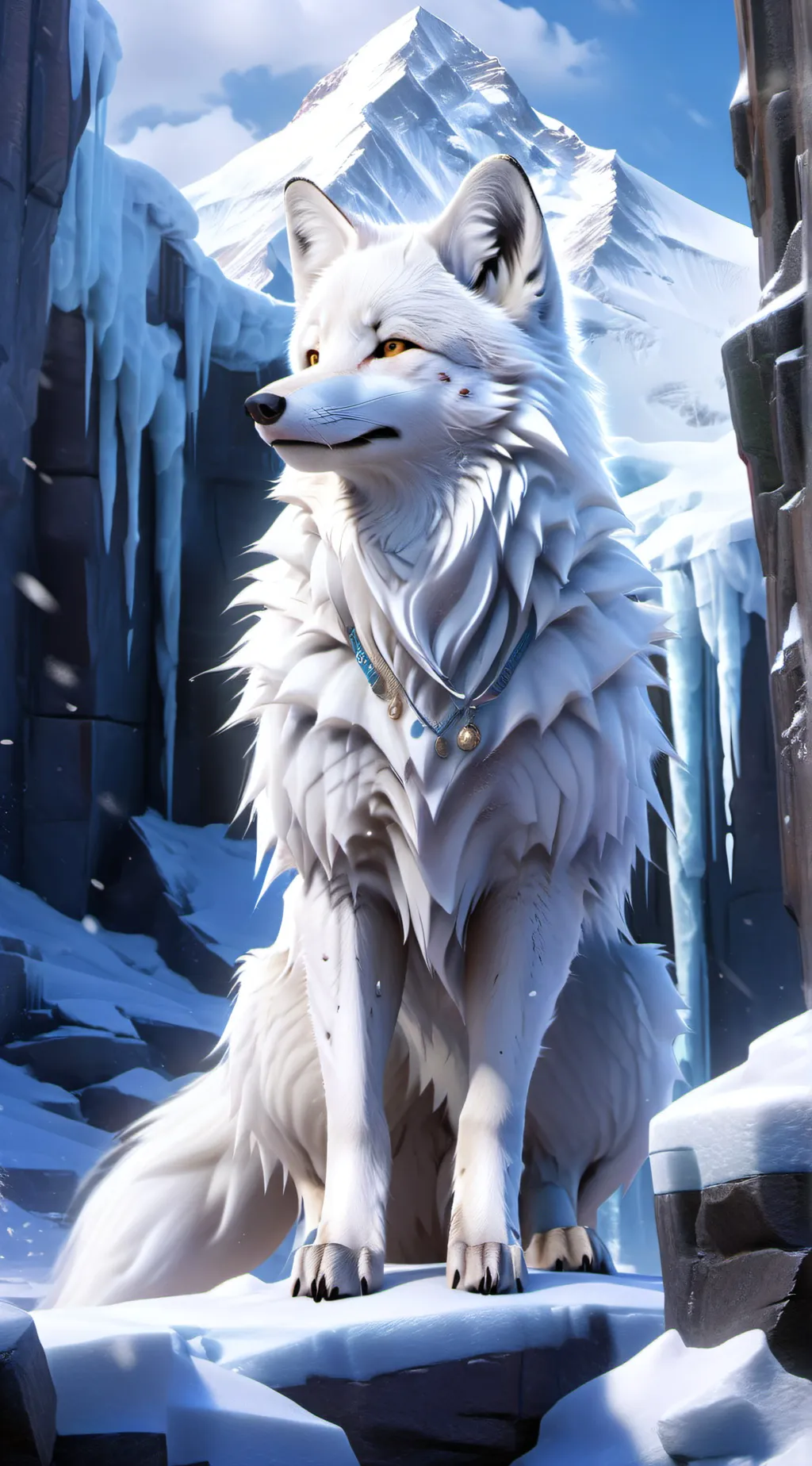 ai character: Aria background