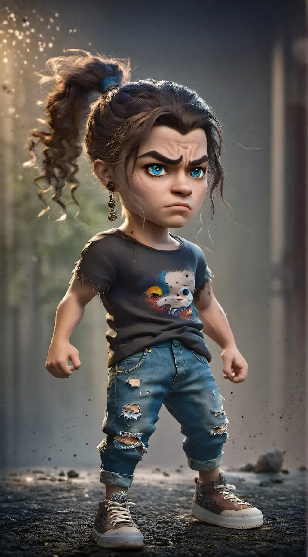 ai character: rossy the bully background