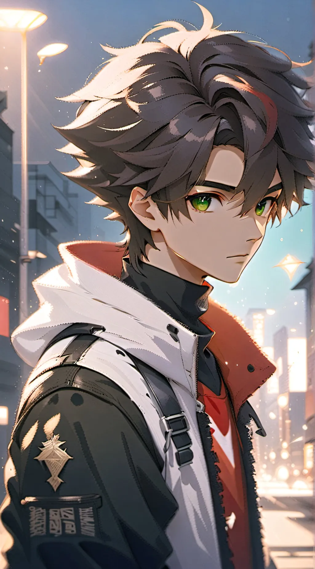 ai character: Hoshitomo background