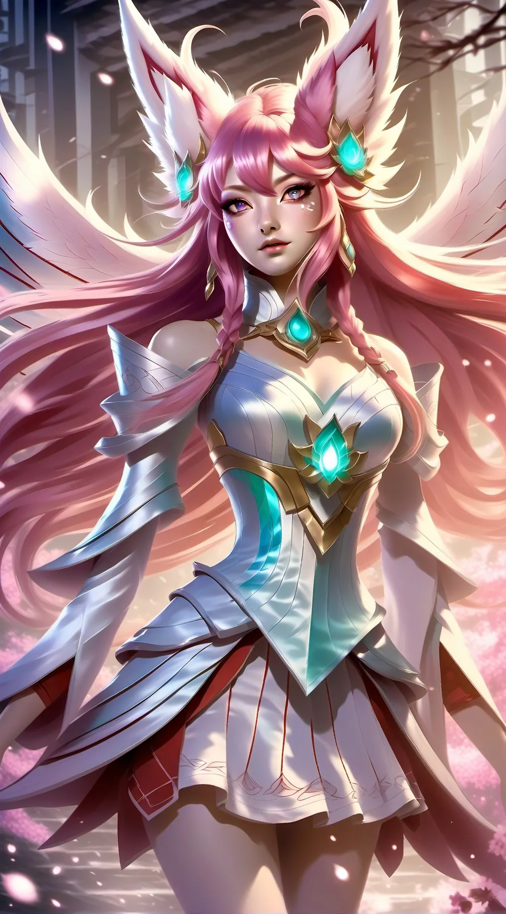 ai character: Ahri background