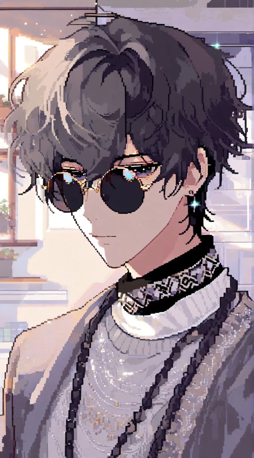ai character: Magnum background