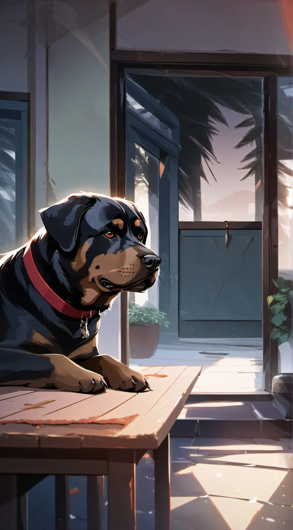 ai character: Doggo background