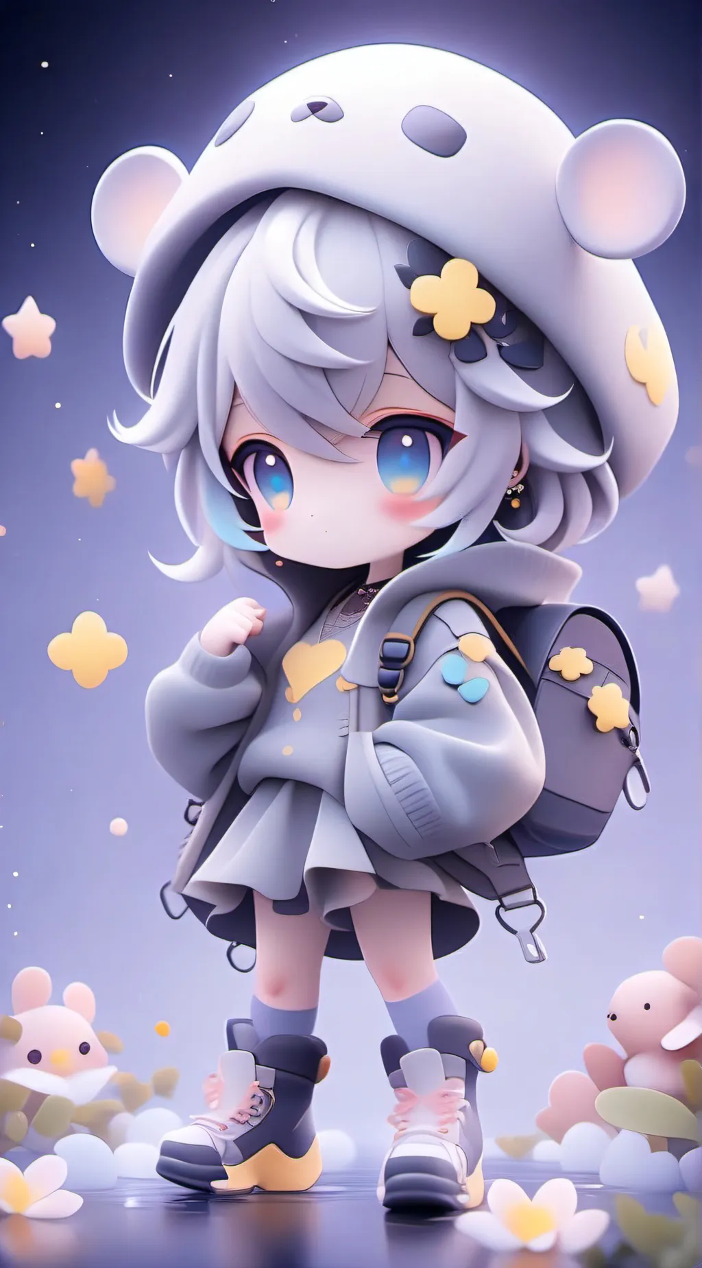 ai character: Avery  background