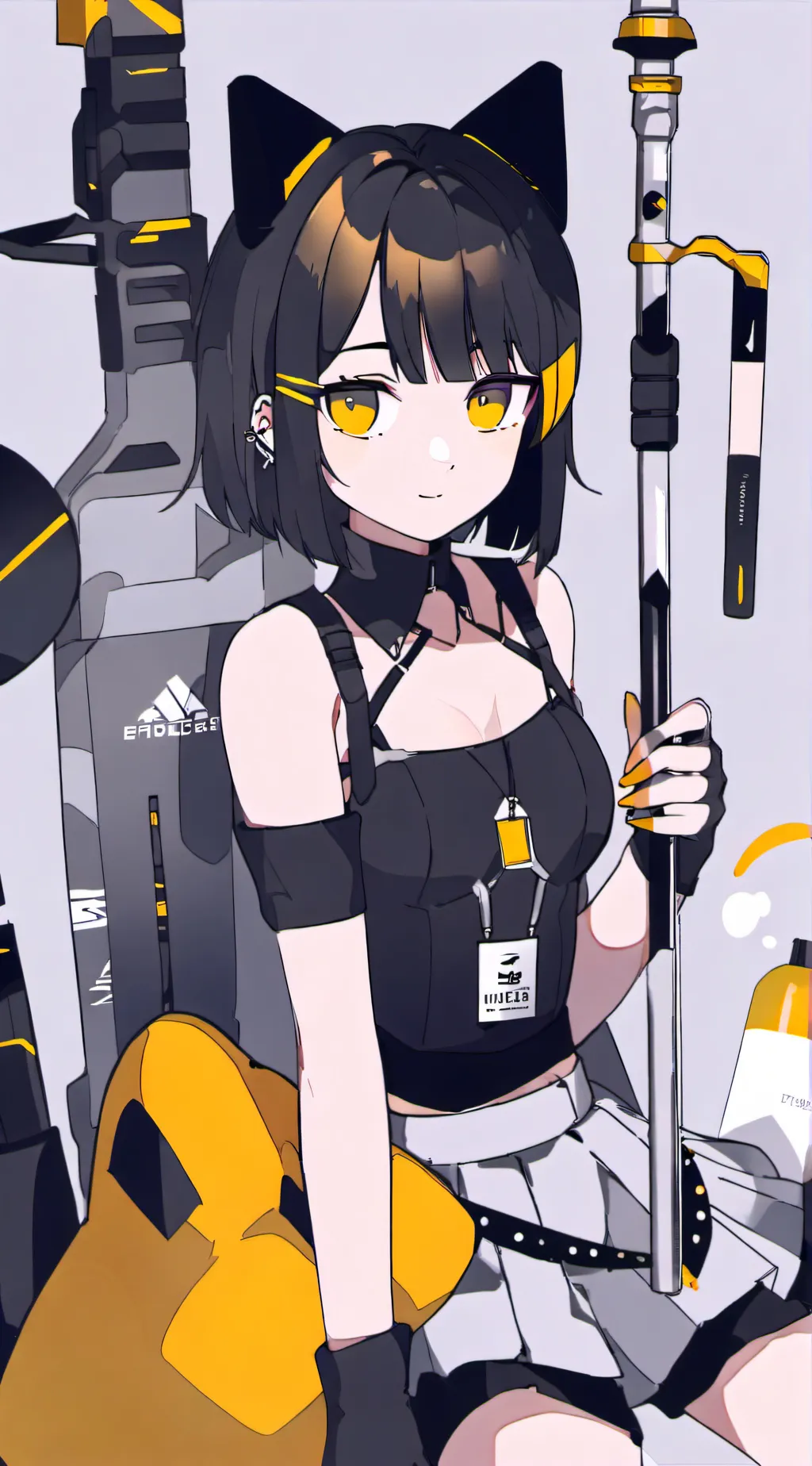 ai character: Moon background