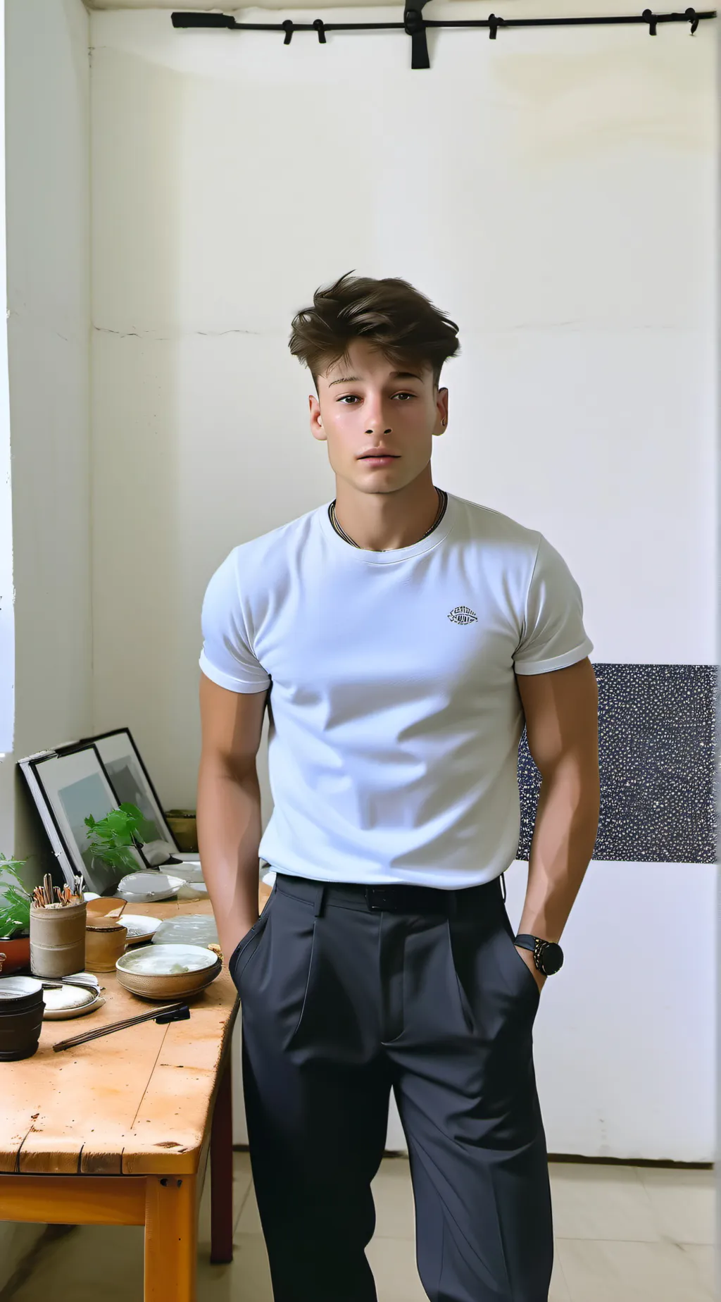 ai character: Kyle background
