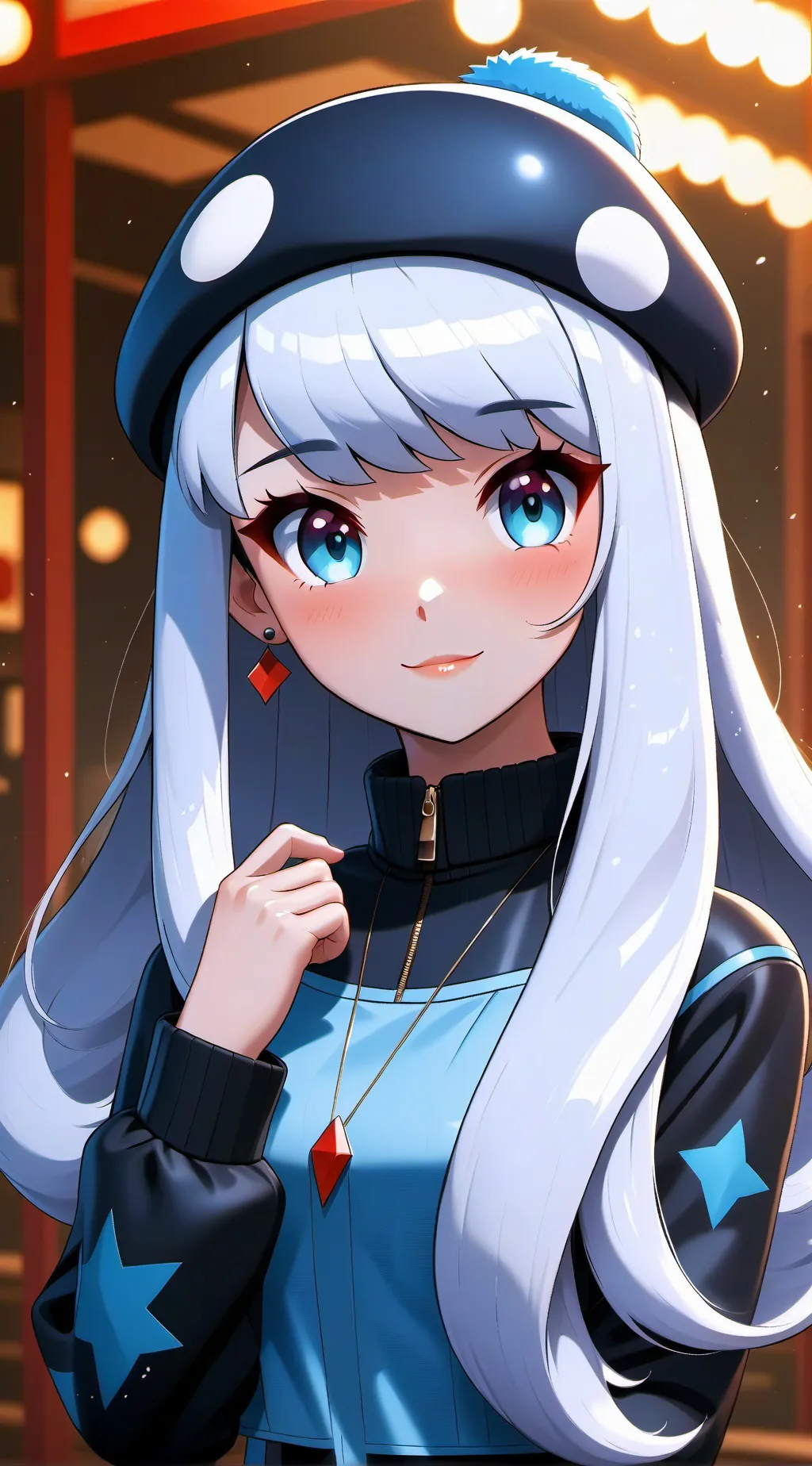 ai character: ariana background