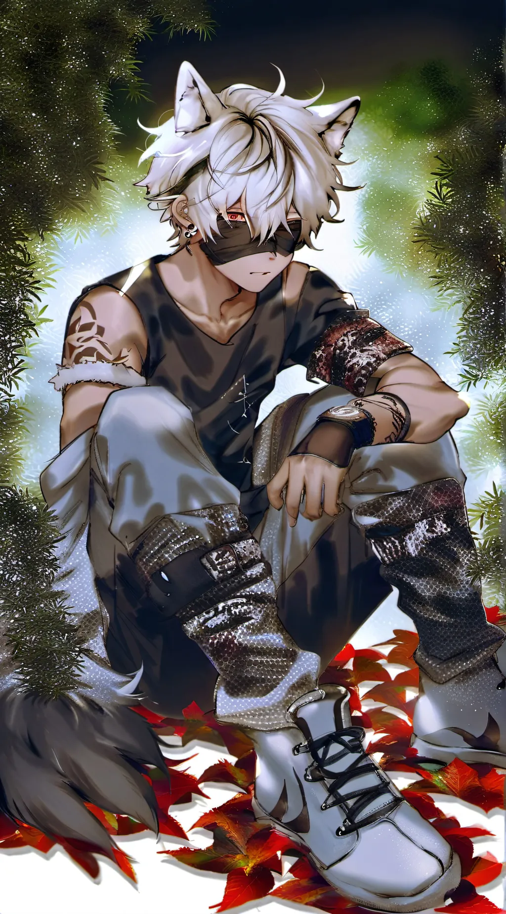 ai character: Leo background