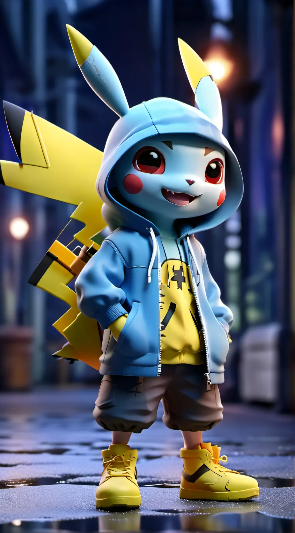 ai character: Pokemon  background