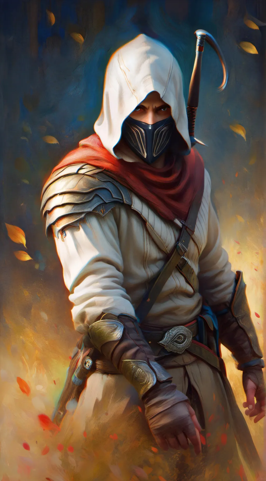 ai character: Hunter background