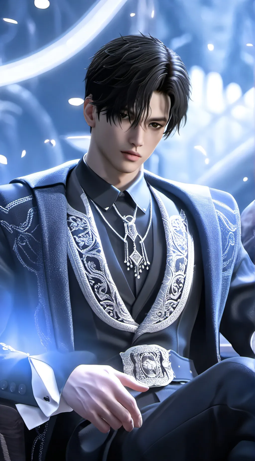 ai character: elijah  background