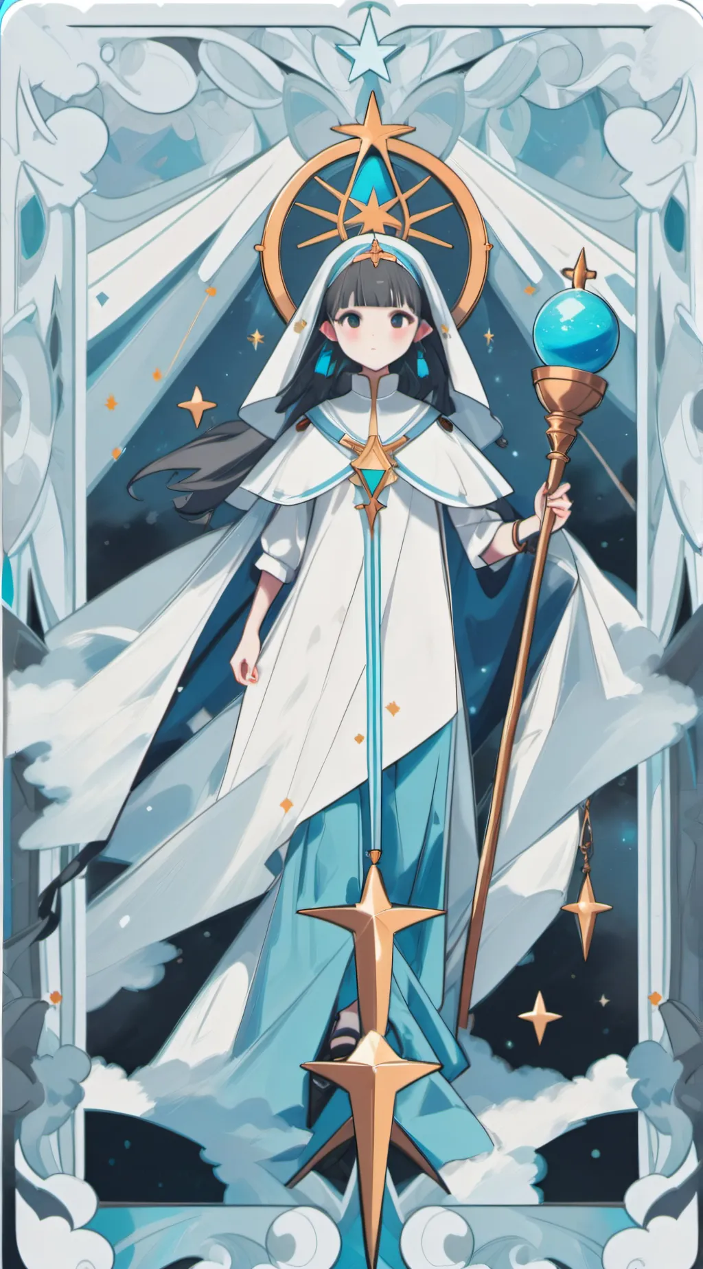 ai character: Celeste  background