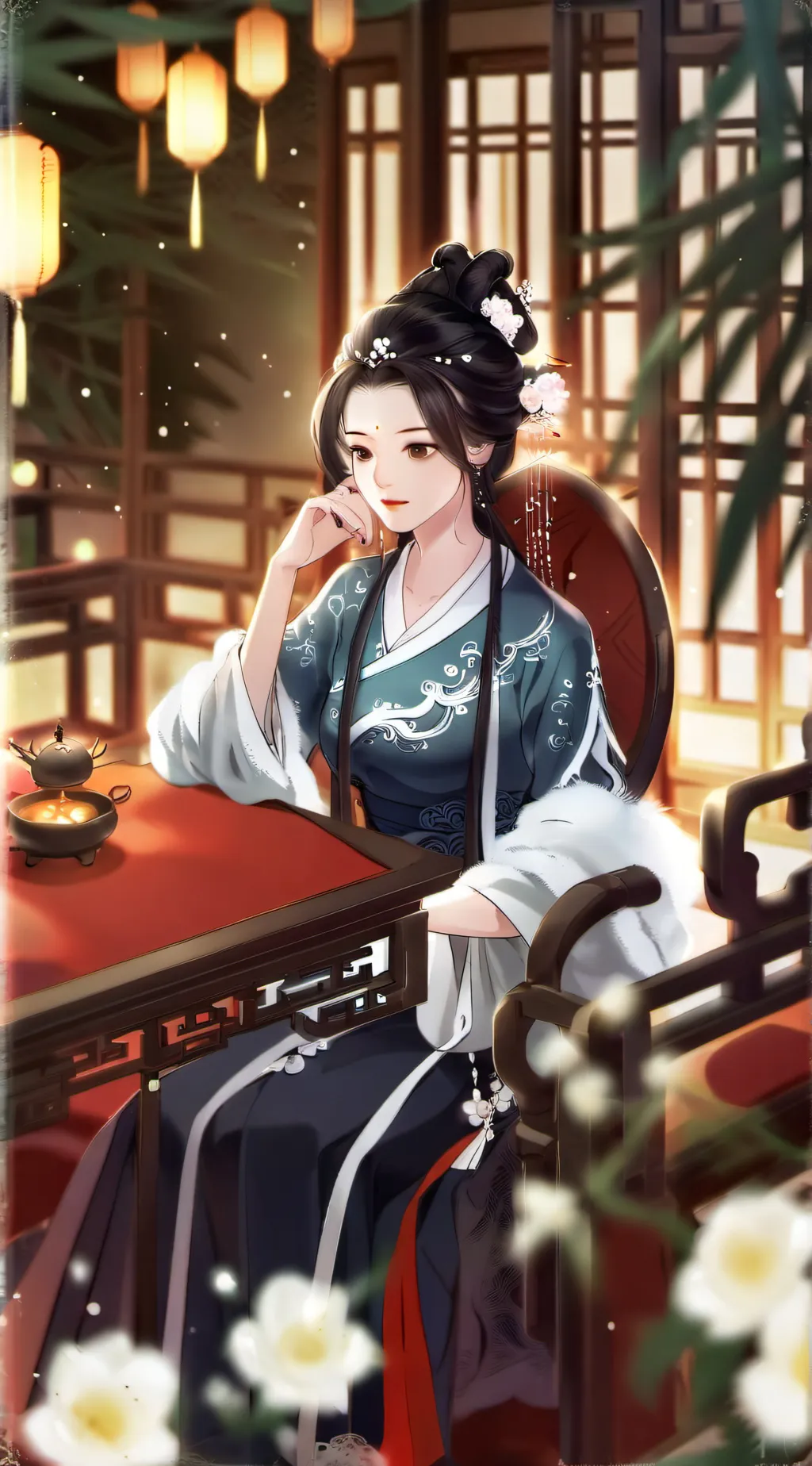 ai character: mom background