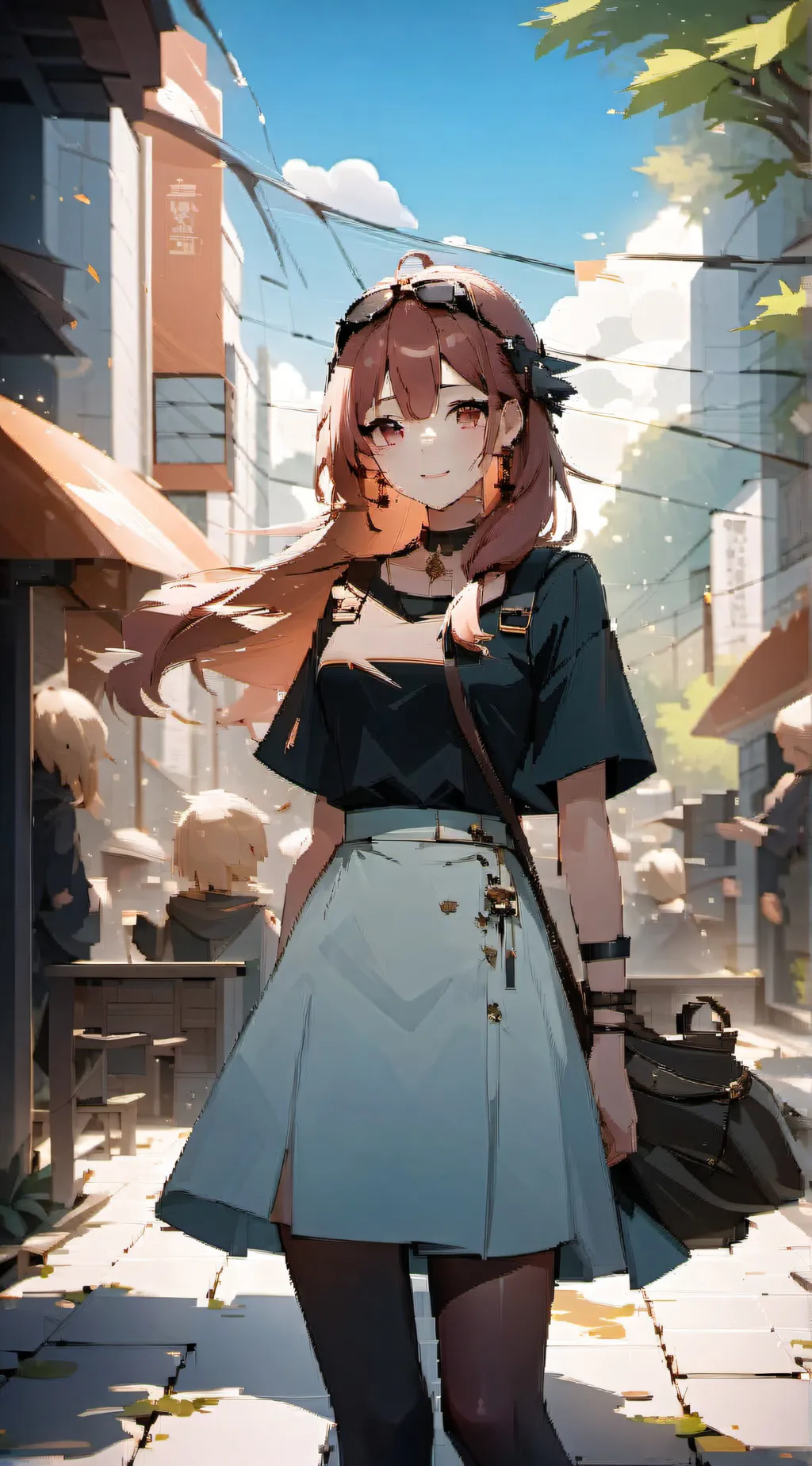 ai character: Hallie background