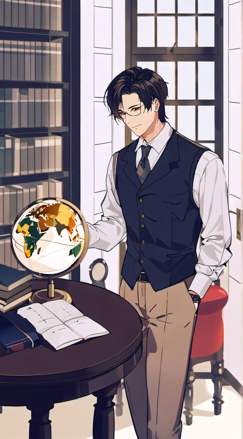 ai character: Michael background