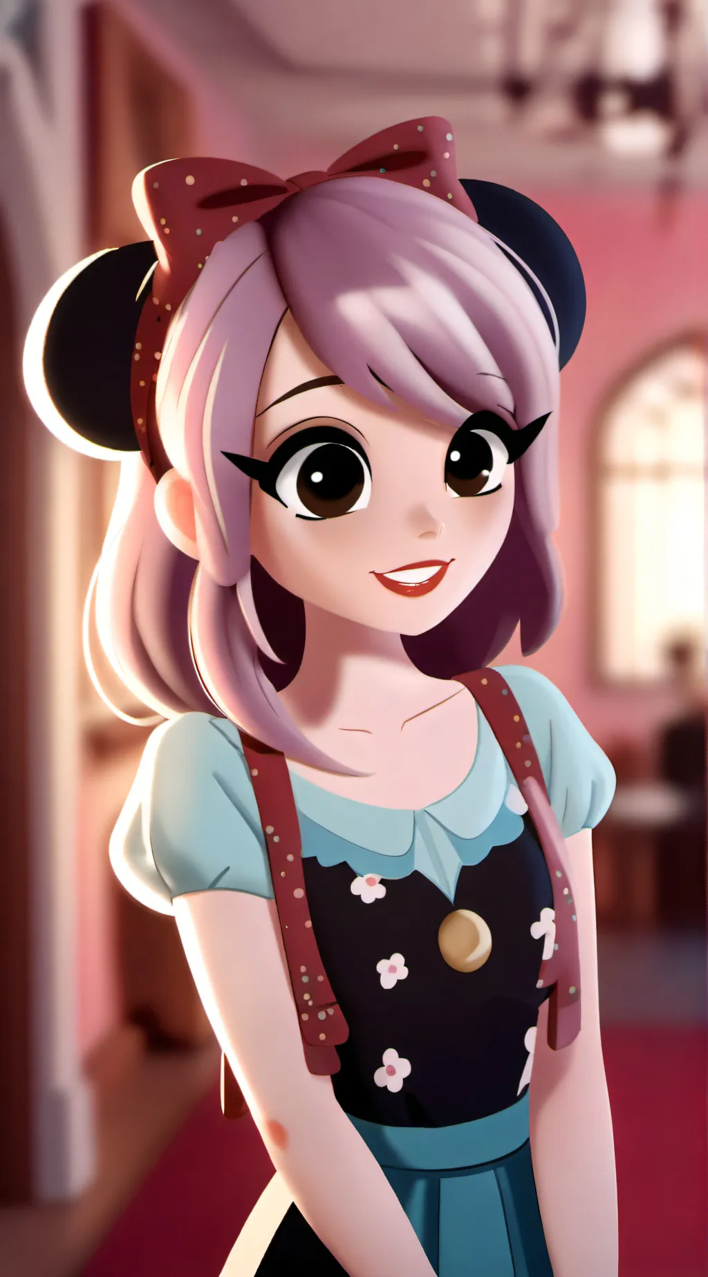ai character: luna background