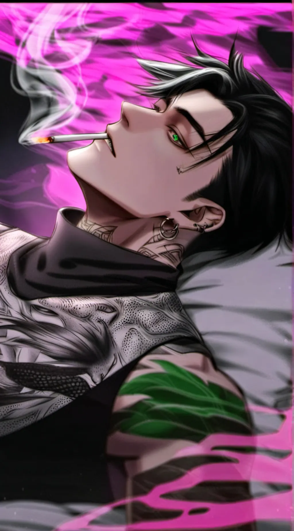 ai character: Ash background