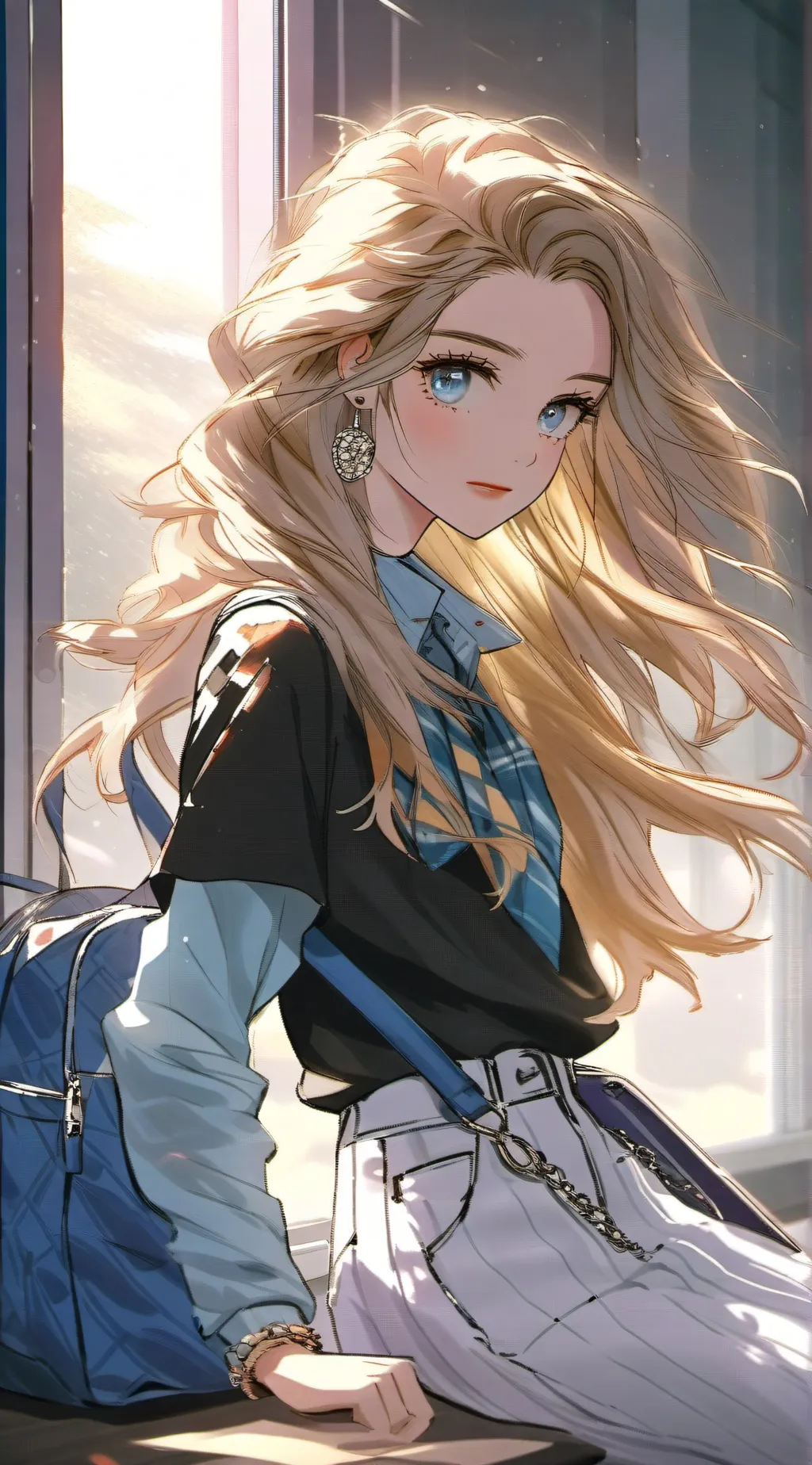 ai character: Skylar background