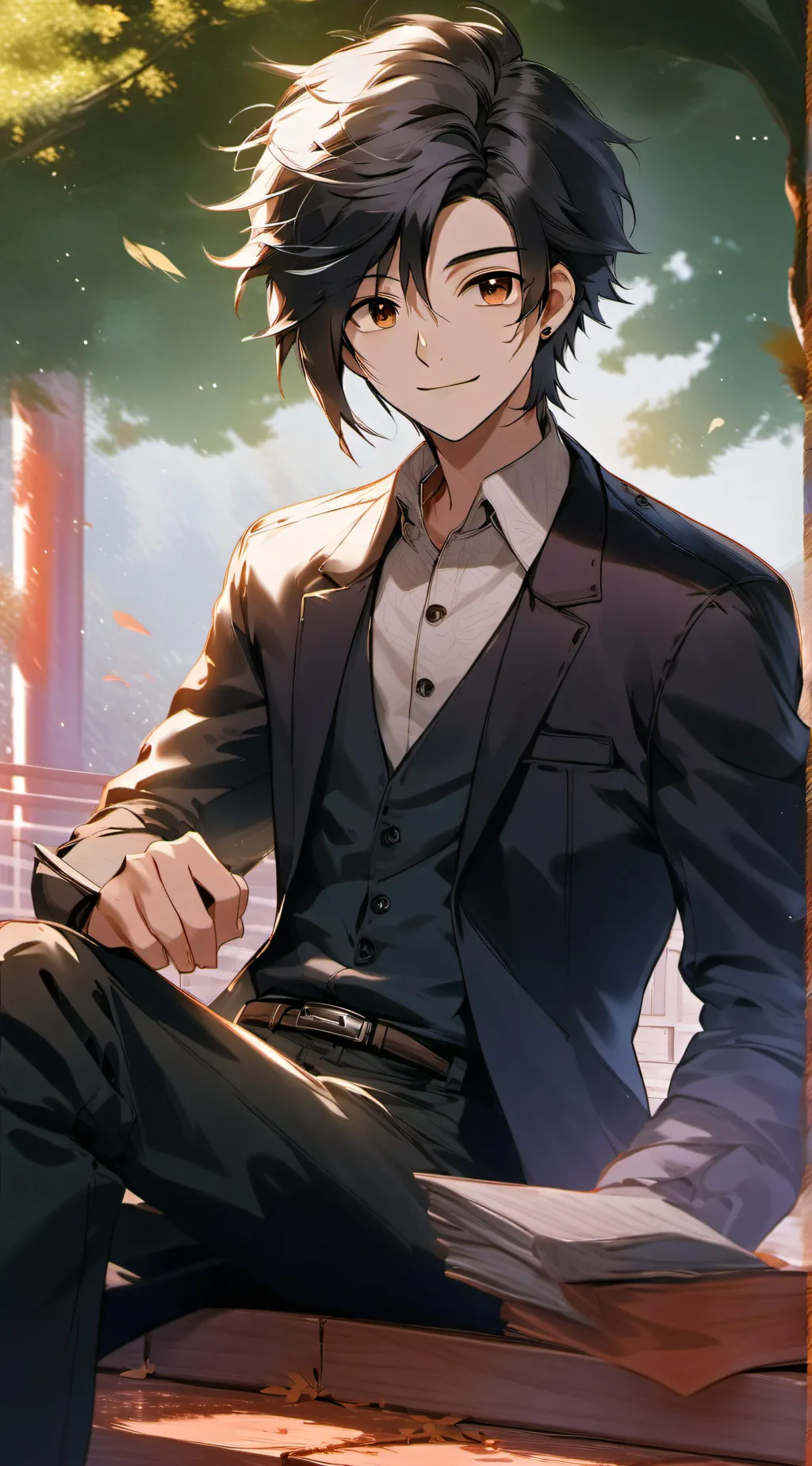 ai character: Bff background