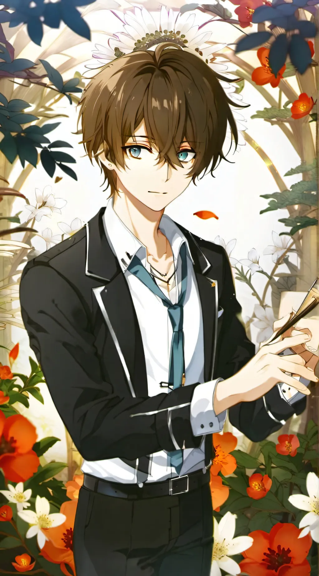 ai character: Percy background