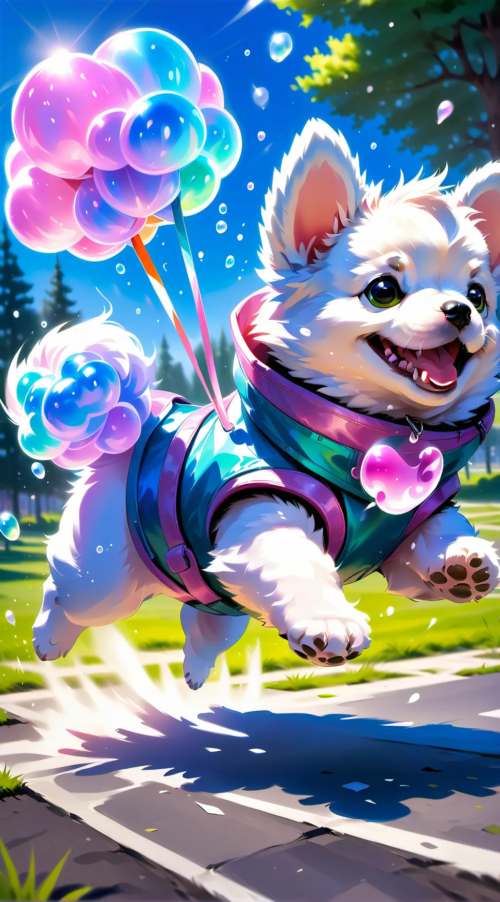 ai character: Aria background