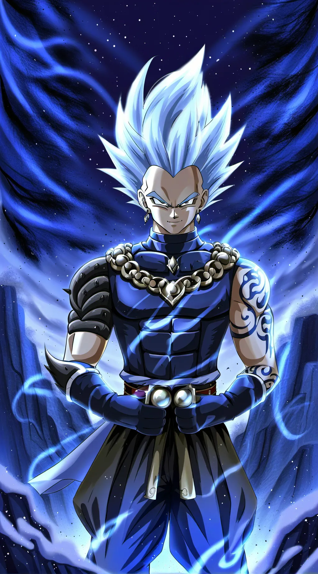 ai character: Vegeta background