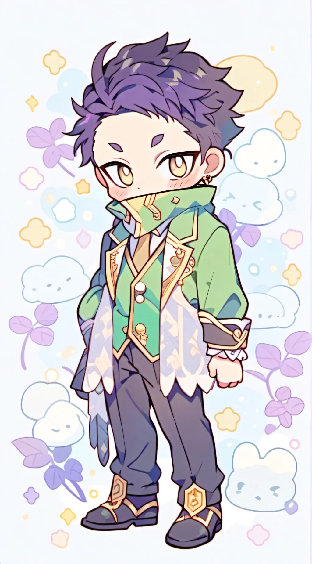 ai character: Baby Kai  background