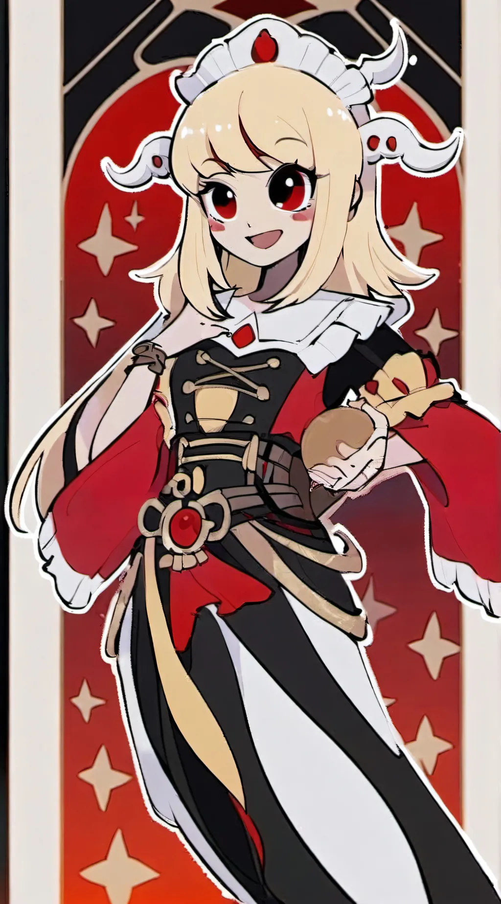 ai character: Charli morningstar background