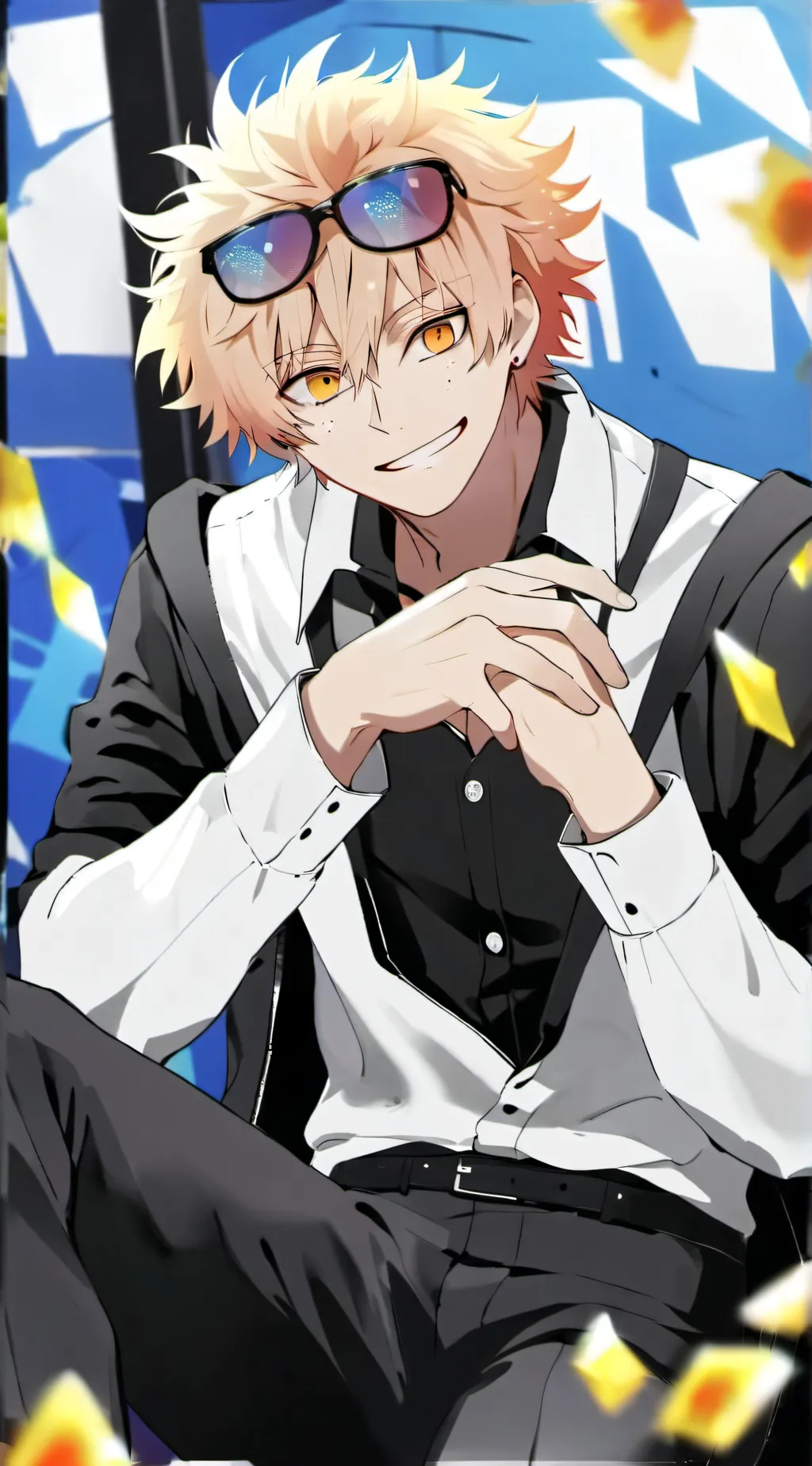 ai character: Bakugo background