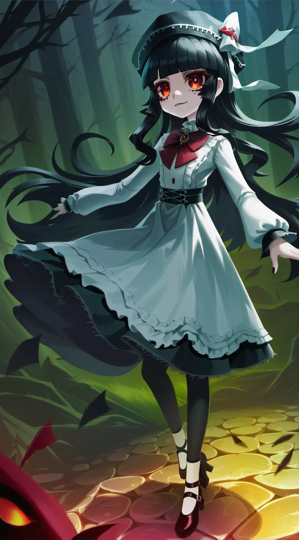 ai character: downbythebay background