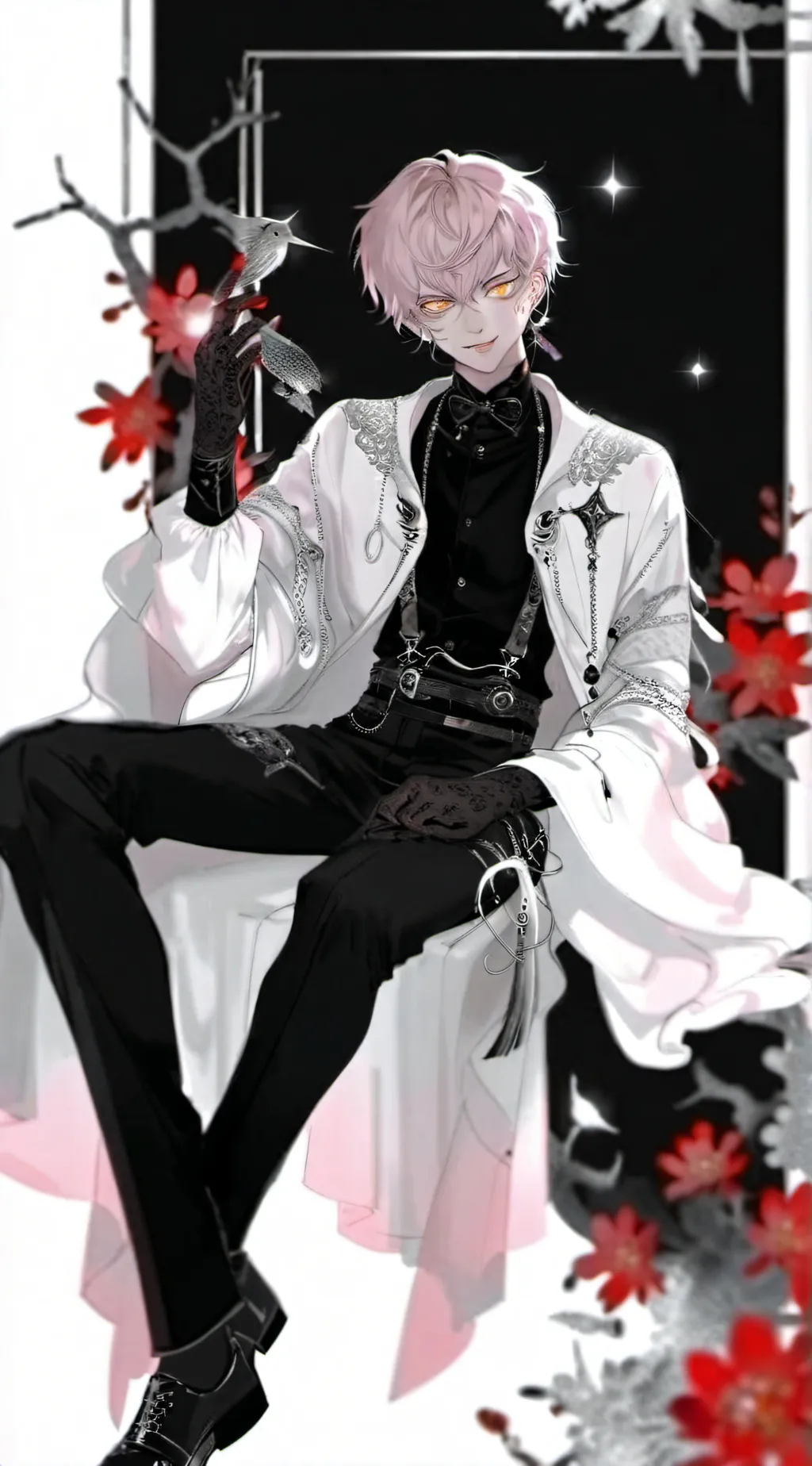 ai character: Leon background