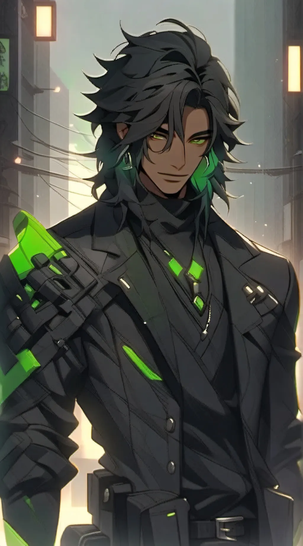 ai character: Jax background