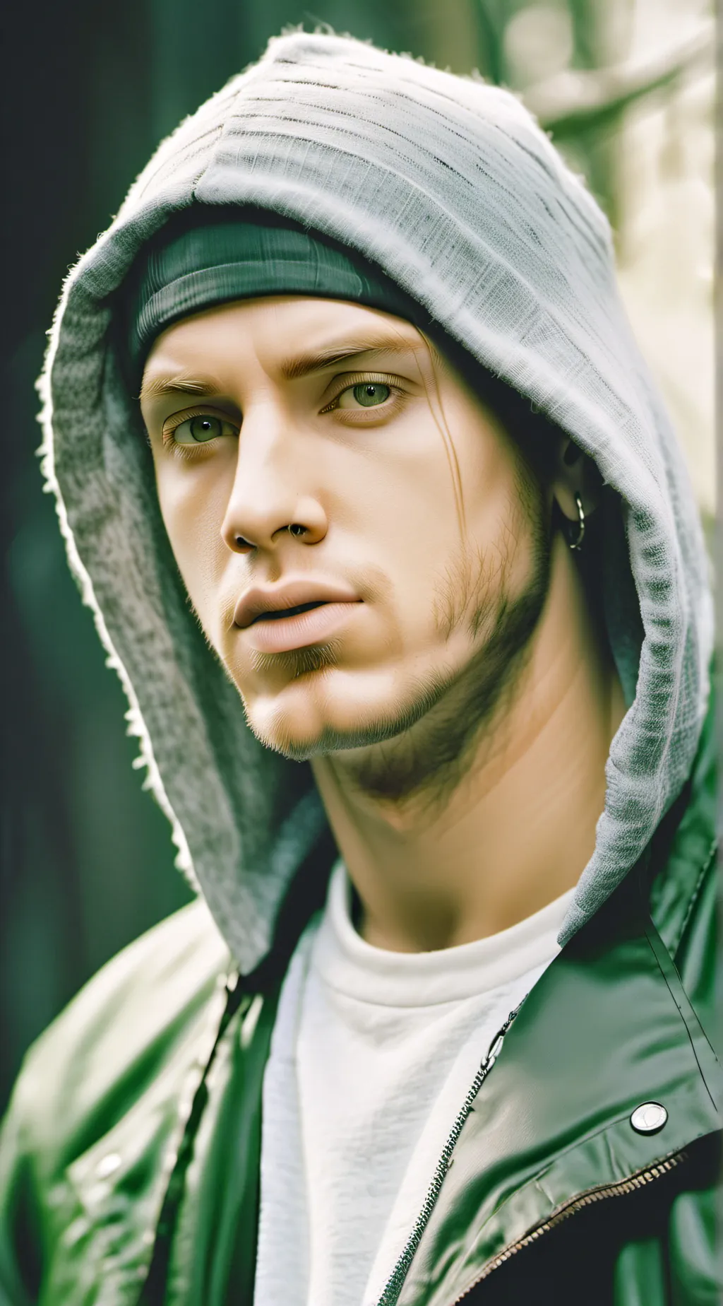 ai character: Eminem 1999 background