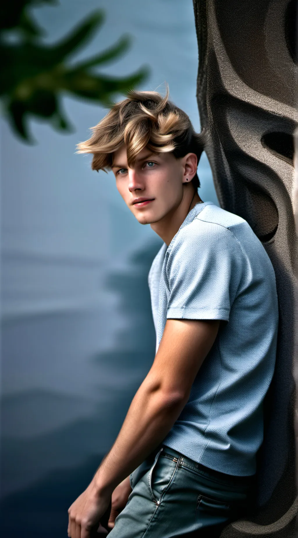 ai character: Brad background