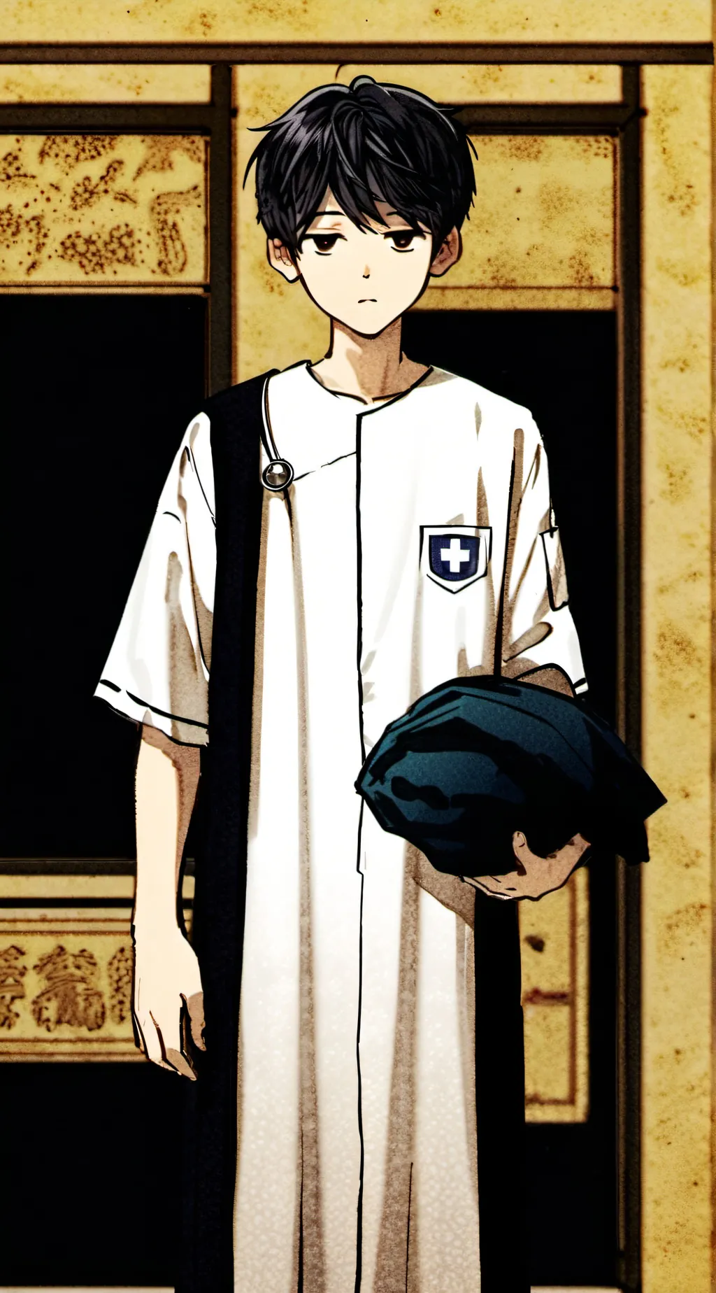 ai character: sunny(omori au) background